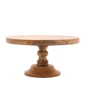 Support à gâteau noir élégant avec bord festonné, base cannelée, surface durable et alimentaire, présentoir à desserts stylé - Product Image 4
