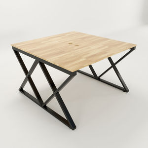 Canapé moderne minimaliste 2 places en similicuir avec design ergonomique - Product Image 4