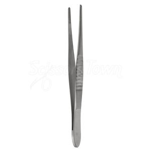 Pinzas de Cirugía de 4 Pulgadas y 12 Pulgadas con Mango Acanalado y Dentado, Herramienta Quirúrgica de Acero Inoxidable para un Manejo Preciso de los Tejidos - Product Image 1