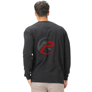 Camisa de algodón de manga larga con estampado de la mejor calidad para hombre, poliéster de algodón transpirable y de secado rápido con diseño de patrón sólido - Product Image 2