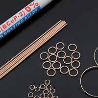 Varillas de Soldadura de Aleación de Cobre con Alto Contenido de Plata y Recubrimiento de Fundente de la Marca Betterway, Corriente CC/CA, Estándar Internacional para Aire