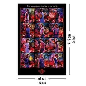 Collage d'affiches de la 3ème saison de Stranger Things, style moderne, pour décoration murale - Product Image 1