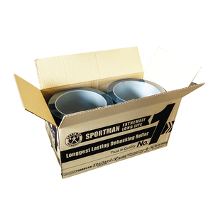 Boîte de carton en caoutchouc de riz 10 pouces bleu - Product Image 1