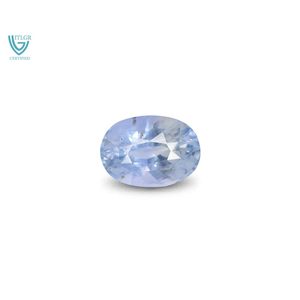 Piedra de Zafiro Natural Bicolor de 4.68 Quilates, Facetada, Azul Pitambari, Azul Real, Azul Marrón, Corte Radiante, Material Suelto de Topacio y Ópalo - Product Image 1