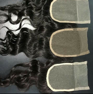 100% cheveux humains bruts non transformés Hd dentelle transparente frontale extrémité de cheveux très soyeuse au prix d'usine de gros - Product Image 3