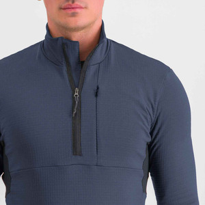 Maillot de cyclisme personnalisé OEM Maillot de cyclisme à manches longues pour hommes Vêtements de cyclisme anti-UV Chemises de l'équipe de vélo de route Tops Usine de fabricants chinois - Product Image 5