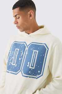 Fabricant en gros personnalisé de sweats à capuche oversize avec impression PUFF unisexe 100% coton 480GSM, sweats à capuche avec logo imprimé PUFF, vêtements pour hommes - Product Image 2