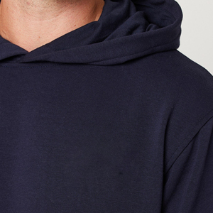 Sudadera con capucha de algodón orgánico de peso pesado Premium DISEÑO DE Hip Hop de moda Color sólido transpirable personalizable chándal de invierno para hombres - Product Image 6
