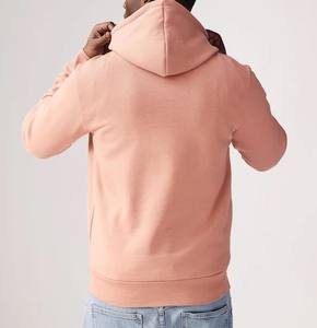 เสื้อฮู้ดสวมหัวผ้าคอตตอน/โพลีเอสเตอร์มีกระเป๋าจิงโจ้สำหรับผู้ใหญ่ไซส์ใหญ่ระบายอากาศสำหรับผู้ชายกลางแจ้ง - Product Image 3