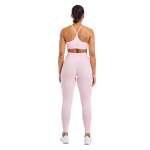 OEM Women Seamless Sports Bra Nude Yoga Bra for Gym <b>Running</b> & Workout Comfortable Fit Breathable Activewear Manufacturer - Product Image 4