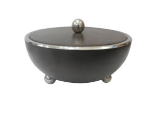 Conception martelée finition brillante vente chaude service de nourriture marmite casserole isolée servant une marmite arrondie - Product Image 6