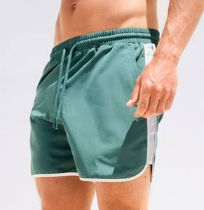 Short d'exercice de jogging décontracté d'été pour hommes Dernière conception Respirant Hommes Fitness Wear Couleur unie Out Door Wear Shorts - Product Image 4