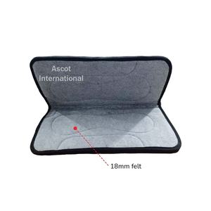 Vente en gros de tapis de selle Western en feutre jacquard pour l'équitation en laine remplie de doublure en tissu Accessoires pour chevaux en gros - Product Image 3