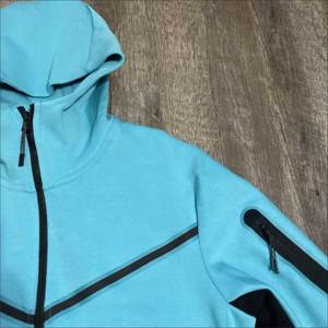 Conjunto de Jogger de invierno de 2 piezas de lana tecnológica para mujer de alta calidad, chándal deportivo con capucha para gimnasio, correr, entrenamiento, alta visibilidad - Product Image 4