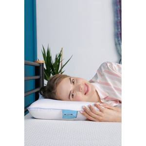 หมอนออร์โธปิดิกส์วิสโกเจลเย็นสบาย ป้องกันเหงื่อ เมมโมรี่โฟม รองรับต้นคอ ขนาด 55x35x12 ซม. ลายเรขาคณิต - Product Image 3