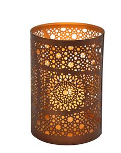 Antique Brass Handmade Tea <b>Light</b> Holder Unique <b>Laser</b> Cut Design IHA Brand Home Decor Luxury Item <b>Christmas</b> Easter Model IHACA386 - Product Image 5