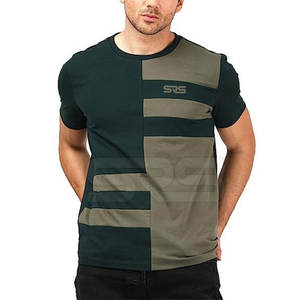 T-shirt coupe sèche pour hommes taille adulte sur mesure qualité supérieure 100% coton concevez vos propres t-shirts coupe sèche pour hommes au meilleur prix - Product Image 5