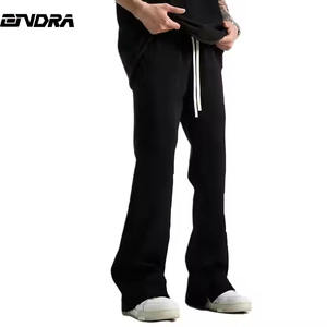 Pantalon de survêtement personnalisé de haute qualité pour hommes Pantalon de survêtement en toile lourde avec service OEM et logo personnalisé - Product Image 1