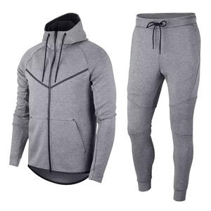 Survêtement surdimensionné en coton 100% personnalisé, lavé à l'acide, pour hommes, pantalon de survêtement évasé et ensemble de sweat-shirt, bas actifs - Product Image 6