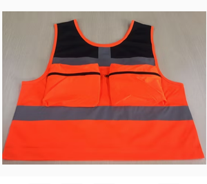 Vente en gros de vêtements de travail pour adultes Gilet de sécurité routière réfléchissant Logo personnalisable et fonction étanche à l'eau - Product Image 4