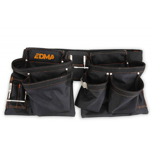 EDMA Nylon <b>Tool</b> <b>Belt</b> for Plywood-Portable Waist Bag Backpack for Gardening Storage - Product Image 1