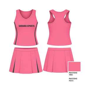 Vestido de Netball Sublimado Personalizado de Alta Calidad al por Mayor, Conjunto de Uniforme de Tenis para Niñas, el Mejor Diseño y Tallas Personalizadas - Product Image 1