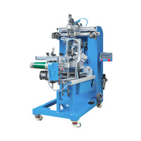 Nouvelle machine d'impression d'étiquettes de bouteilles Robowind entièrement automatique, 1 station, 10 cm x 35 cm, capacité de 250 kg, monochrome, 220 V