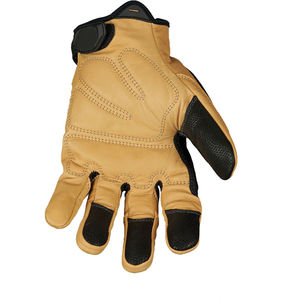 Gants de mécanicien fabriqués en cuir synthétique de haute qualité et coutures renforcées Gants de mécanicien adaptés à l'atelier - Product Image 5