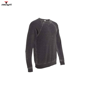 Sweat-shirt d'hiver pour homme en tissu polaire professionnel, uni, avec logo personnalisé, respirant et écologique - Product Image 2