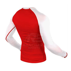Gym Fitness Wear Men <b>Compression</b> <b>Shirts</b> Workout Clothing Customized Breathable Men <b>Compression</b> <b>Shirts</b> - Product Image 2