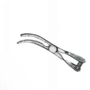 Pince micro-chirurgicale incurvée de 3 cm en acier inoxydable de haute qualité, certifiée CE, pour instruments chirurgicaux manuels – Meilleures ventes - Product Image 3