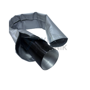Manguera de Aire Caliente de Aluminio de 90 mm y 1000 mm de Longitud para Calefactor RV Components Systems Insulation Sleeve Eberspcher Webasto YIL TECHNIK - Product Image 1