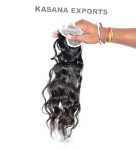 Fabrique vietnamien 100% cuticules alignées couleur naturelle vendeur pas cher fermeture 5*5 extensions de cheveux humains ondulés - Product Image 3