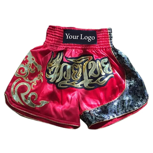 Nouveaux shorts de Muay Thai en polyester pour hommes et femmes sur mesure pour l'entraînement des arts martiaux et les vêtements de sport de boxe - Product Image 6