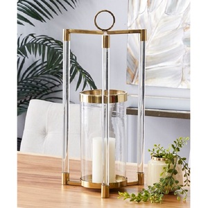 Portavelas de Madera de Diseño Personalizado con Aspecto de Lujo, Farol de Diseño Moderno de Alta Calidad, Elegante para Decoración del Hogar - Product Image 2