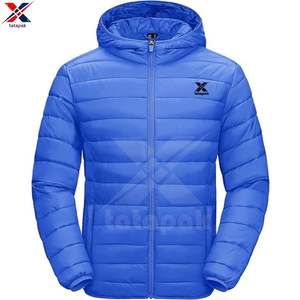 Veste matelassée unisexe imperméable pour l'hiver, légère et respirante pour l'extérieur, doublée de coton en polyester/nylon, au prix de vente élevé - Product Image 6