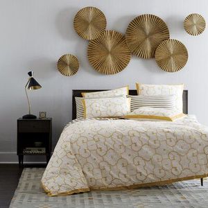 Artículo decorativo de pared de diseño personalizado, el mejor juego de 3 piezas, decoración de pared de ciervo dorado de lujo grande, arte de pared de Metal para decoración de vestíbulo - Product Image 4