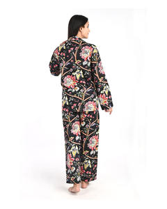 Vêtements de détente pour femmes ensemble de pyjama en coton imprimé à manches longues ensemble de pyjama grande taille pour vêtements d'été et d'hiver - Product Image 4