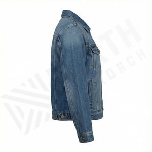 Vestes en jean pour femmes OEM, décontractées, boutonnées, surdimensionnées, tendance, streetwear, vêtements d'extérieur, couleur personnalisée - Product Image 3