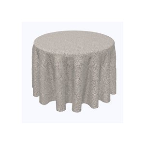 Bulk Supply Cotton Material Latest Design Embroidered Customized Print Round <b>Table</b> Clothes for Wedding - Product Image 3