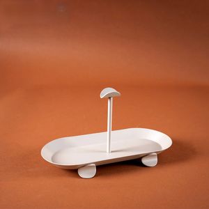 Bandejas de servicio de lujo modernas de primera calidad Bandejas decorativas de color personalizadas multifuncionales desmontables - Product Image 4