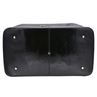 Sac à main médical HAIDYS CONTINENTAL professionnel personnalisé vintage grande capacité en cuir véritable résistant à l'eau noir tendance