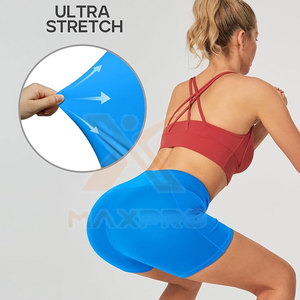 Shorts Deportivos para Mujer, Transpirables, Ecológicos, Duraderos, de Spandex/Poliéster, Cintura Elástica - Product Image 4