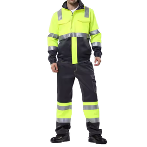 Traje DE TRABAJO impermeable y a prueba de viento para hombres con ropa de seguridad altamente reflectante hecho del mejor material traje de seguridad - Product Image 3