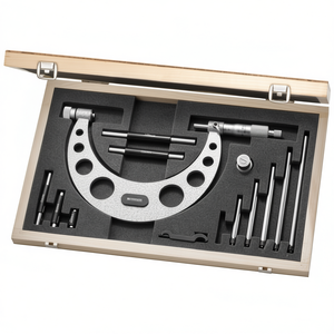 ไมโครมิเตอร์วัดภายนอก Facom พร้อมชุดอุปกรณ์เสริม ความแม่นยำ 1/100 มม. - Product Image 2