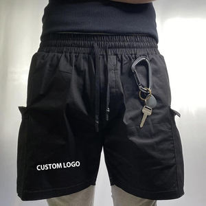 Short cargo multi-poches décontracté du meilleur fournisseur à l'usine pour hommes, noir, élégant, sport, qualité supérieure, bonne vente, taille 6XL - Product Image 3