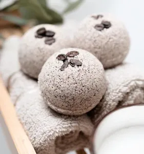 OEM Private Label Organic Rich Coffee Indulgence <b>Bath</b> <b>Bomb</b> Exfoliating & Moisturizing Aromatherapy <b>Fizzer</b> for Bulk Wholesale - Product Image 1