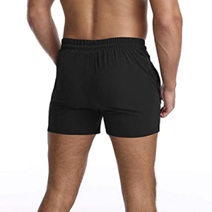 Custom Made OEM Men's Athletic Shorts Nylon & Spandex/Cotton <b>Windproof</b> Breathable Customized Colors Size Logo Wholesale - Product Image 6