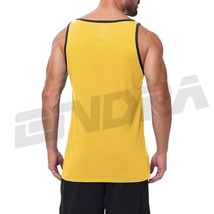 Débardeur de gymnastique à coupe sèche pour hommes chemise d'entraînement sans manches haut de fitness musculaire à séchage rapide vêtements de sport d'été gilet de course 2025 - Product Image 4