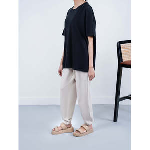 Pantalon cargo respirant STURLA, taille mi-haute, en tricot, pour la saison d'automne - Product Image 3